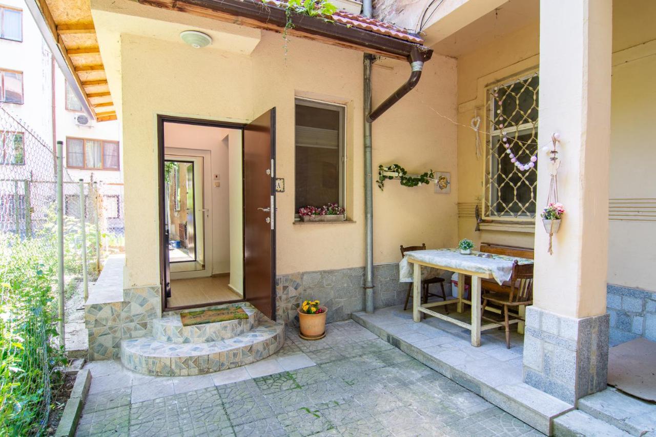 Barcelona Colorful Central Studio W Green Backyard Sofia Exteriör bild